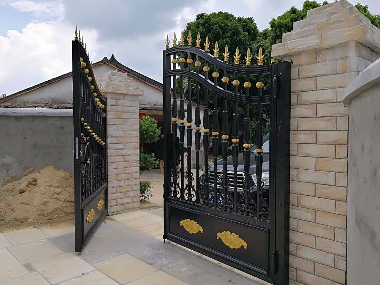邯郸石家庄庭院门制作
