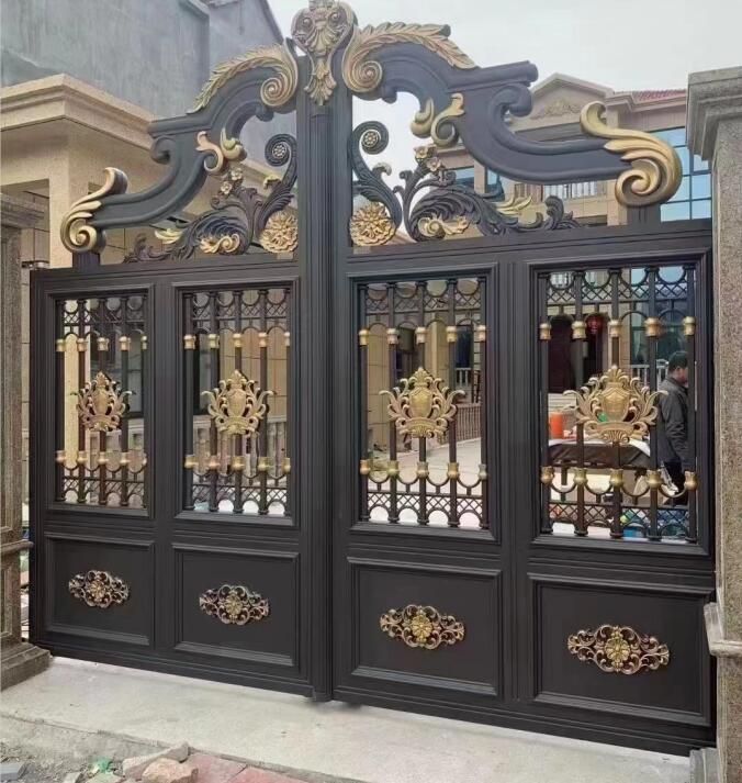 邯郸沧州铝艺大门制作厂家